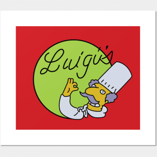 Luigi's Logo Posters and Art